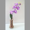 Vase slicy fleur design made in france atelier thorey MDF bois verre fleurs découpe laser