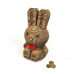 lapin-tirelire-garcon-carton-atelier-thorey-decoupe-laser-Made in France