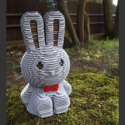 Tirelire Lapin "White Edition"