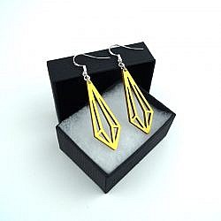 Boucles d'oreilles Pampille or