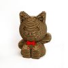 Tirelire enfant chat en carton personnalisable