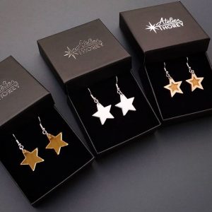 Boucles d'oreilles étoiles