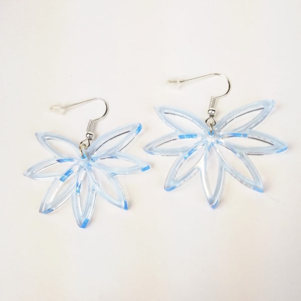 Boucle-oreille-lotus-plexiglas-light-blue