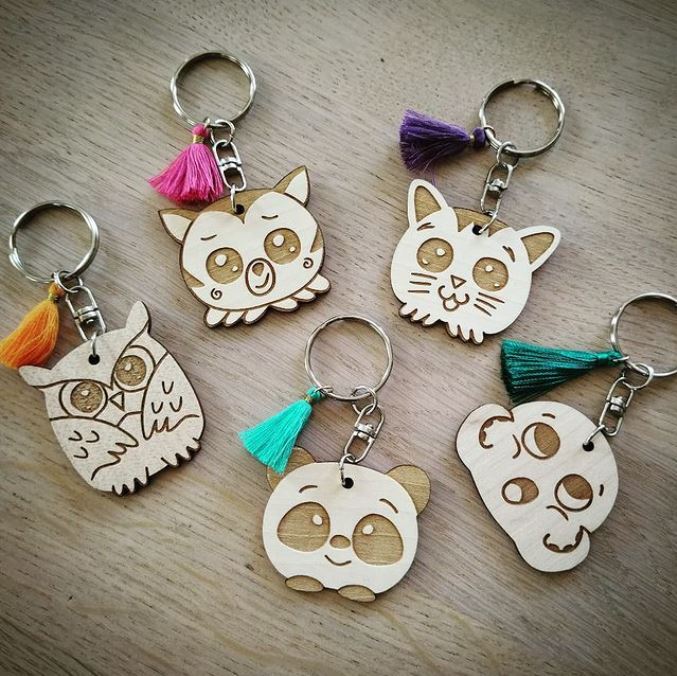 Porte-clés Animaux Kawaii : Atelier Thorey